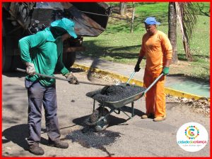 Prudenco realiza reparos nas ruas da Cidade da Criança