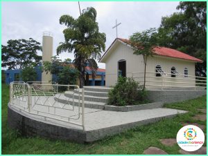 Igrejinha de São Francisco na Cidade da Criança ganha nova pintura