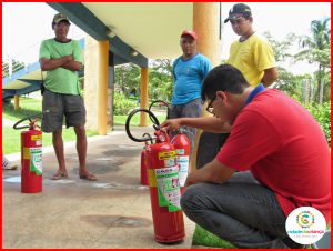 Segunda equipe de brigadistas da Cidade da Criança participa de curso preparatório