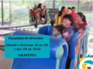 Parquinho de diversões passa a funcionar também aos sábados
