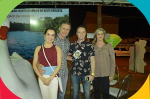 Estande da Setur e da Cidade da Criança faz sucesso na Expo Centenário