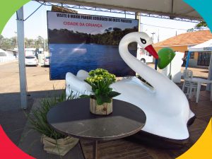 Cidade da Criança integra estande do turismo na Expo Centenário