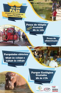 Parque Ecológico Cidade da Criança estará aberto neste Dia dos Pais