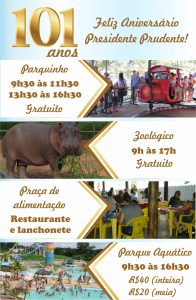 Cidade da Criança oferece atendimento neste feriado, aniversário de Presidente Prudente