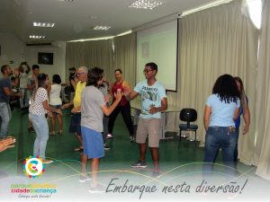 Colaboradores do Parque Aquático participam de capacitação sobre recreação e atendimento