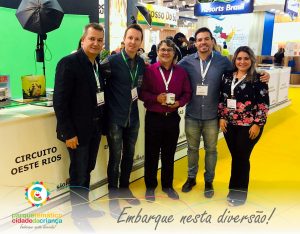 Governo de Prudente, representado pela Setur, participa da maior feira de turismo da America Latina