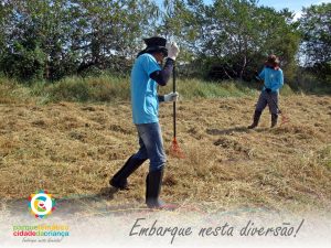Cidade da Criança inicia serviços para a construção de quadra de areia