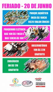Cidade da Criança abre no feriado de Corpus Christi com promoção no Parque Aquático