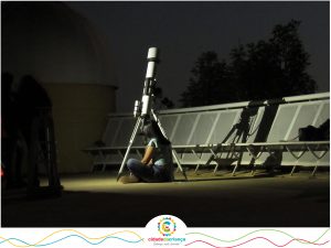 Observatório recebe grupo de estudantes de Pedagogia da Unesp