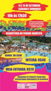 Parque Aquático reabre para o público no aniversário de Prudente