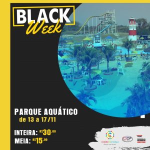 Black Week: Cinco dias de promoção no Parque Aquático Cidade da Criança