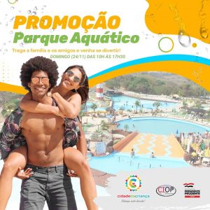 Passaporte para o Parque Aquático com 50% de desconto neste último domingo de novembro