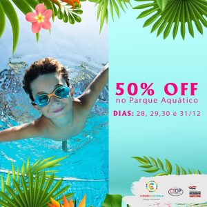 Parque Aquático terá quatro dias seguidos de promoção