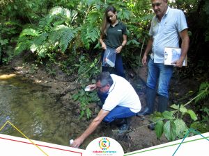 Amostras de corpos d’agua da Cidade da Criança são coletadas para Relatório de Regularidade Ambiental